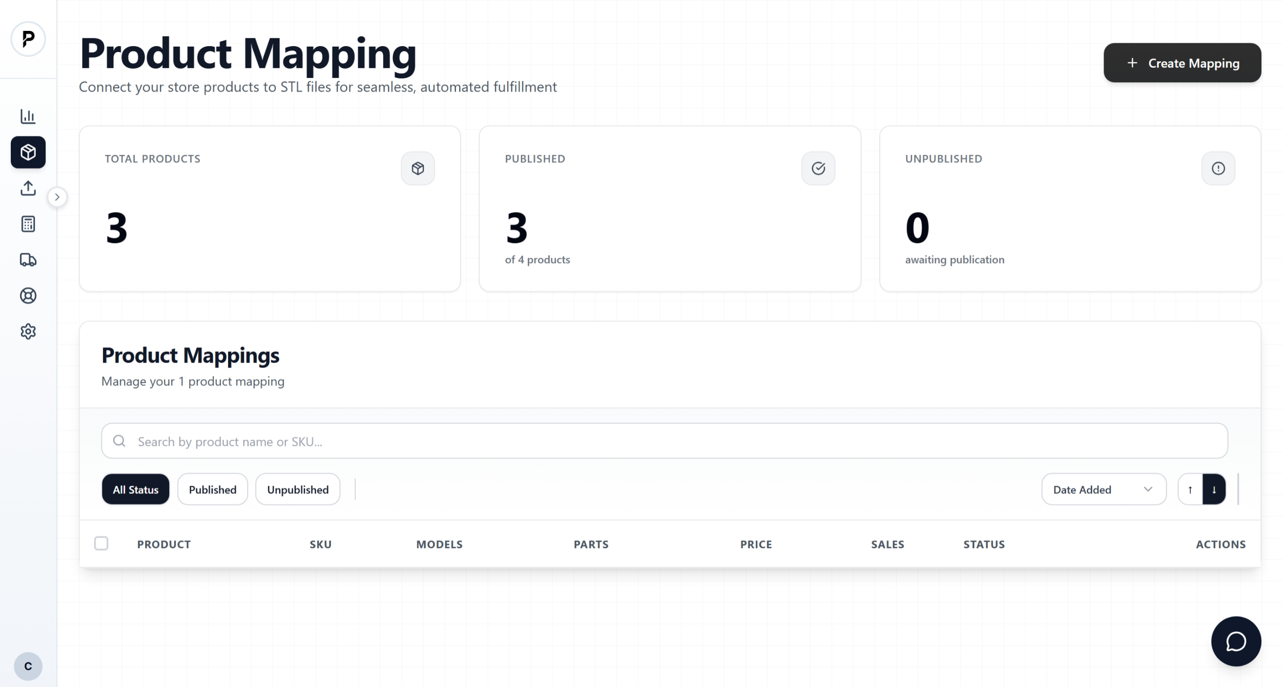 Add product button