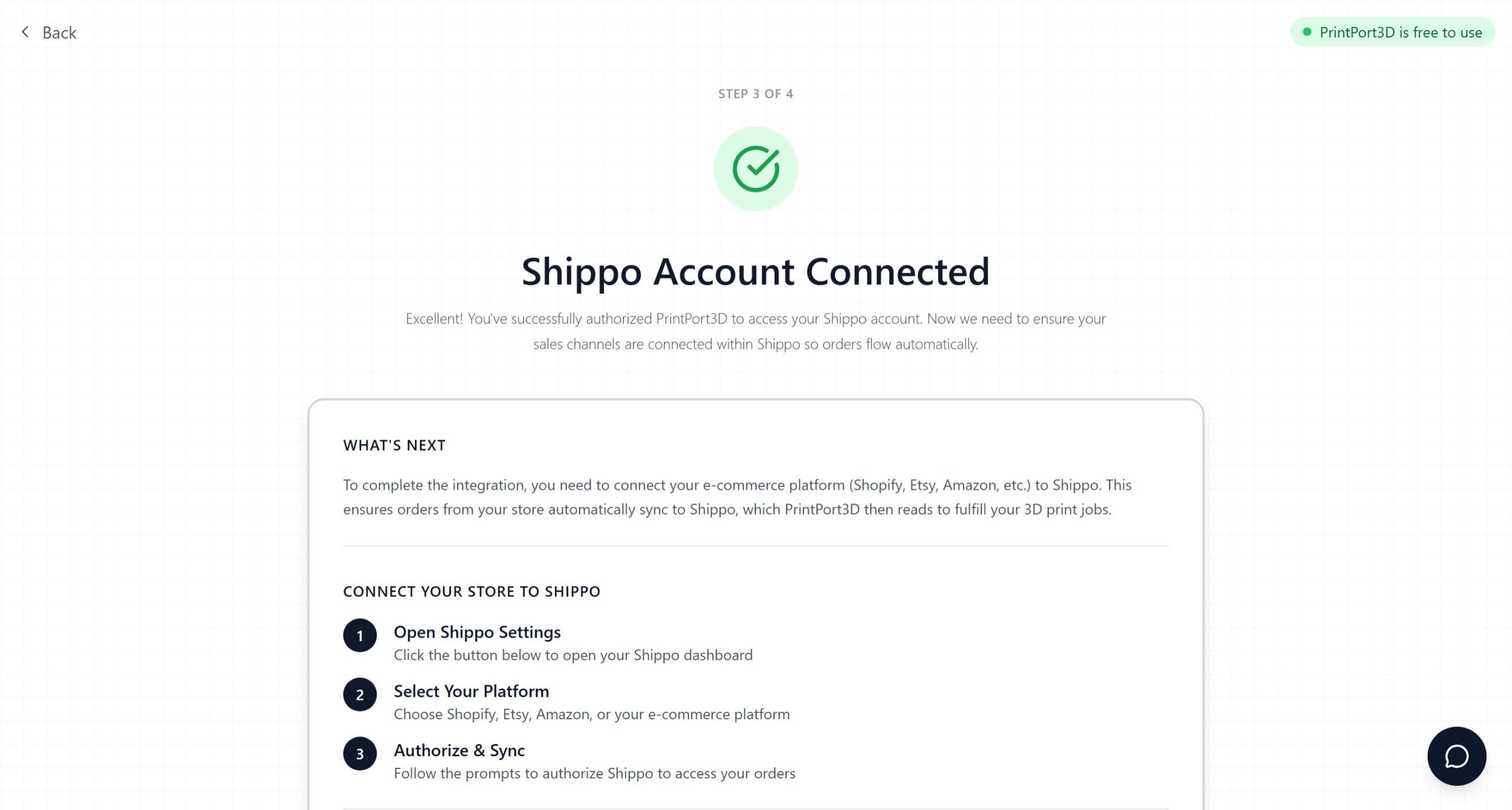 Link store to Shippo